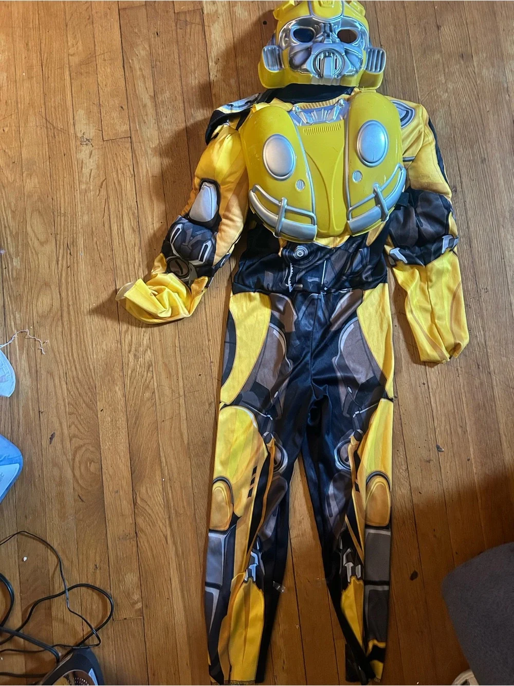 Bumblebee, Transformers deluxe muscle costume # 3,Size medium 8-10